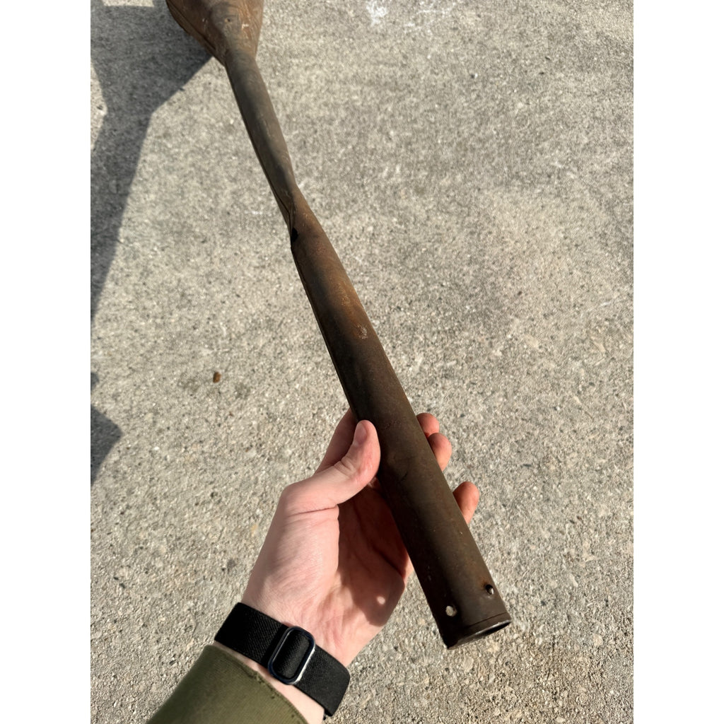 Antique Metal Tin Water Well or Gasoline Siphon Pump Rustic
