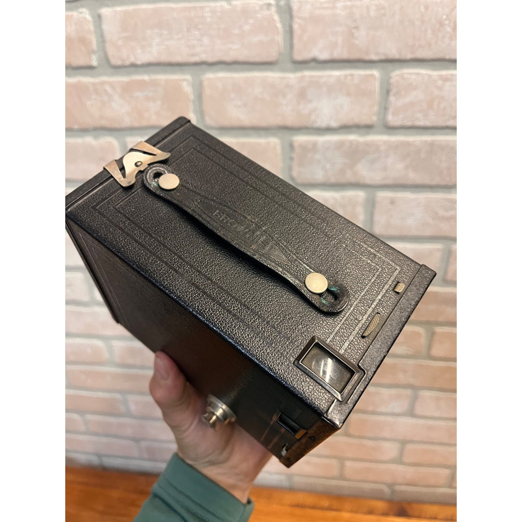 Vintage Eastman Kodak No. 2A Model C Brownie Box Camera Rochester, N.Y. USA Circa 1920