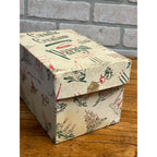 Vintage Christmas Paragon Victrylite Candle Co Creations Oshkosh Wis Empty Box