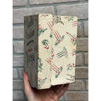 Vintage Christmas Paragon Victrylite Candle Co Creations Oshkosh Wis Empty Box