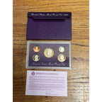 1992 US Mint Proof Set 5 Coin Set OGP COA Original Government Packaging