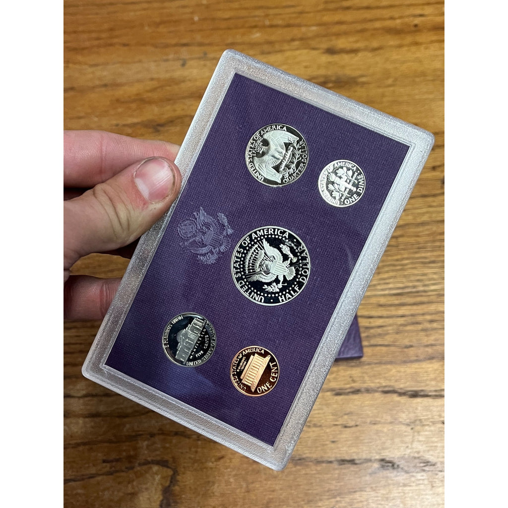 1992 US Mint Proof Set 5 Coin Set OGP COA Original Government Packaging