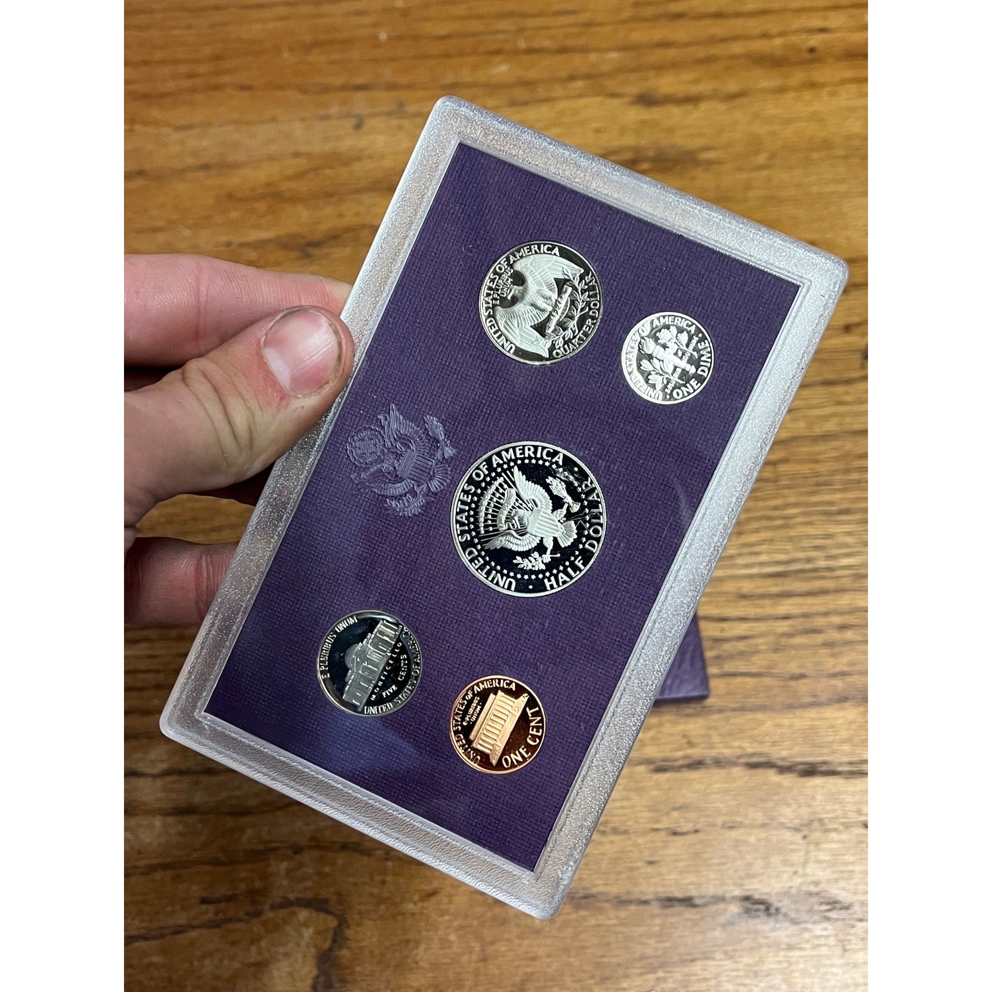 1992 US Mint Proof Set 5 Coin Set OGP COA Original Government Packaging