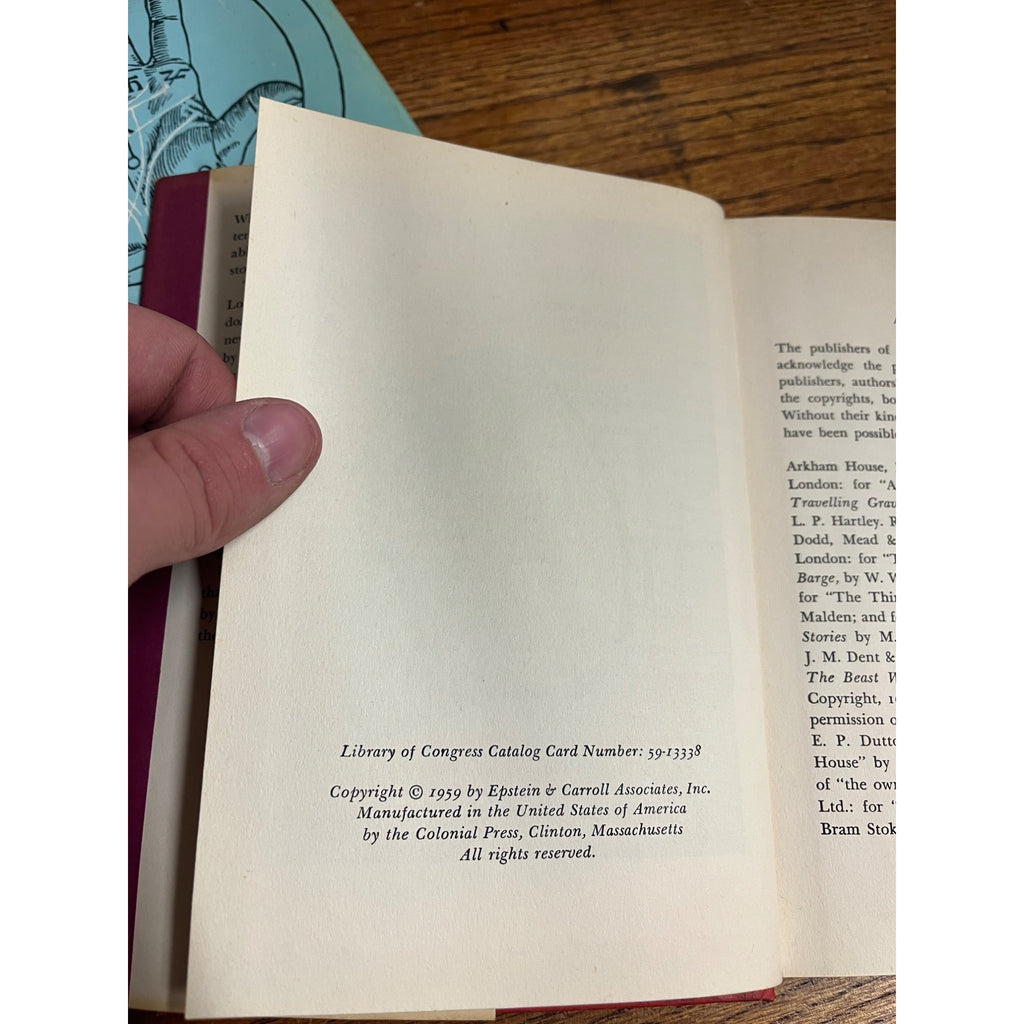 The Haunted Looking Glass: Ghost Stories by Edward Gorey 1959 Hardcover Book