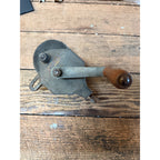 Vintage Antique Hand Crank Bench Grinder Sharpener General Hardware