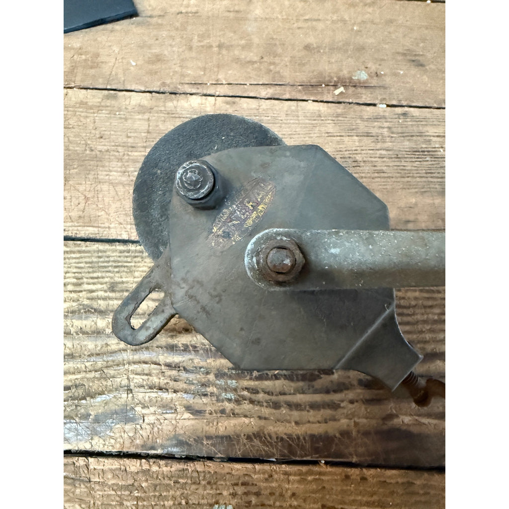 Vintage Antique Hand Crank Bench Grinder Sharpener General Hardware
