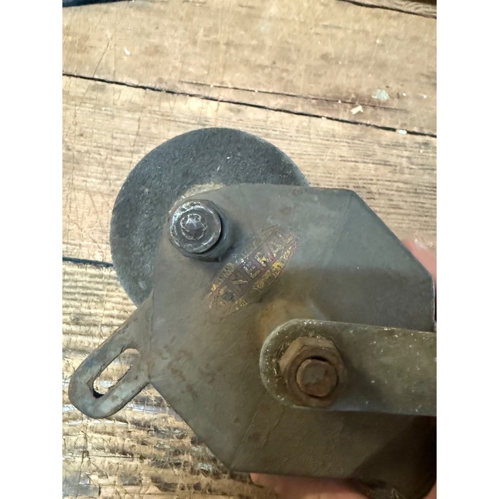 Vintage Antique Hand Crank Bench Grinder Sharpener General Hardware