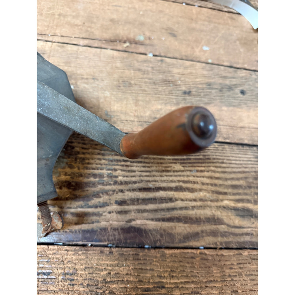 Vintage Antique Hand Crank Bench Grinder Sharpener General Hardware