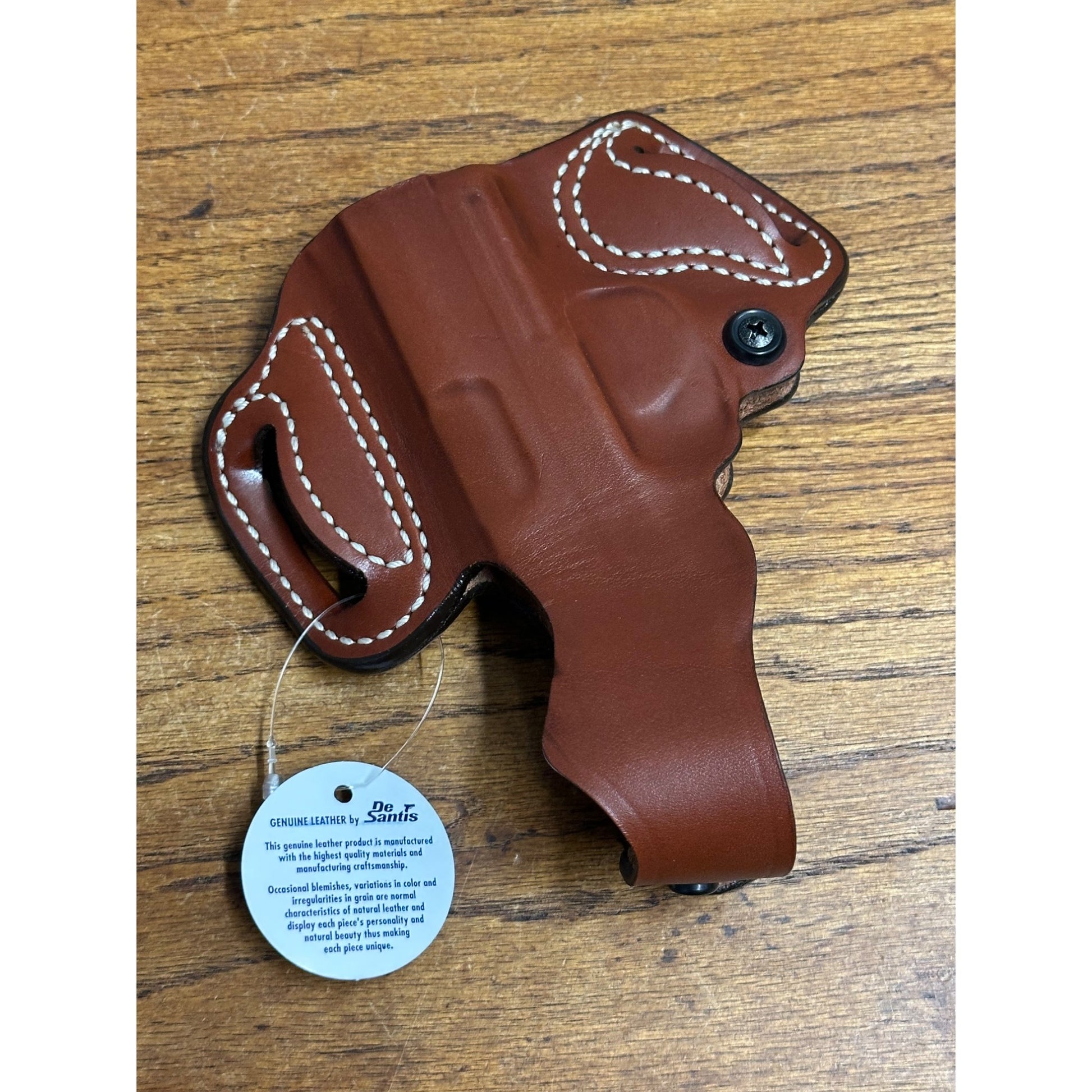 Desantis Thumb break Mini Slide Holster Leather Brown NEW Right Handed 085