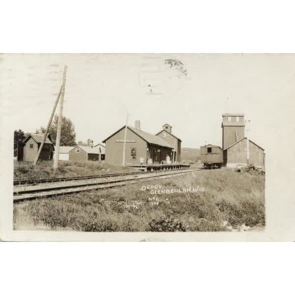 RARE Original Tintype Locomotive Train Railroad Half Plate