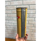 RARE Vintage Slazenger Tennis Balls SEALED Metal Tube Can Key Wind