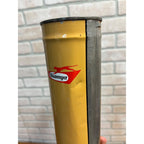 RARE Vintage Slazenger Tennis Balls SEALED Metal Tube Can Key Wind