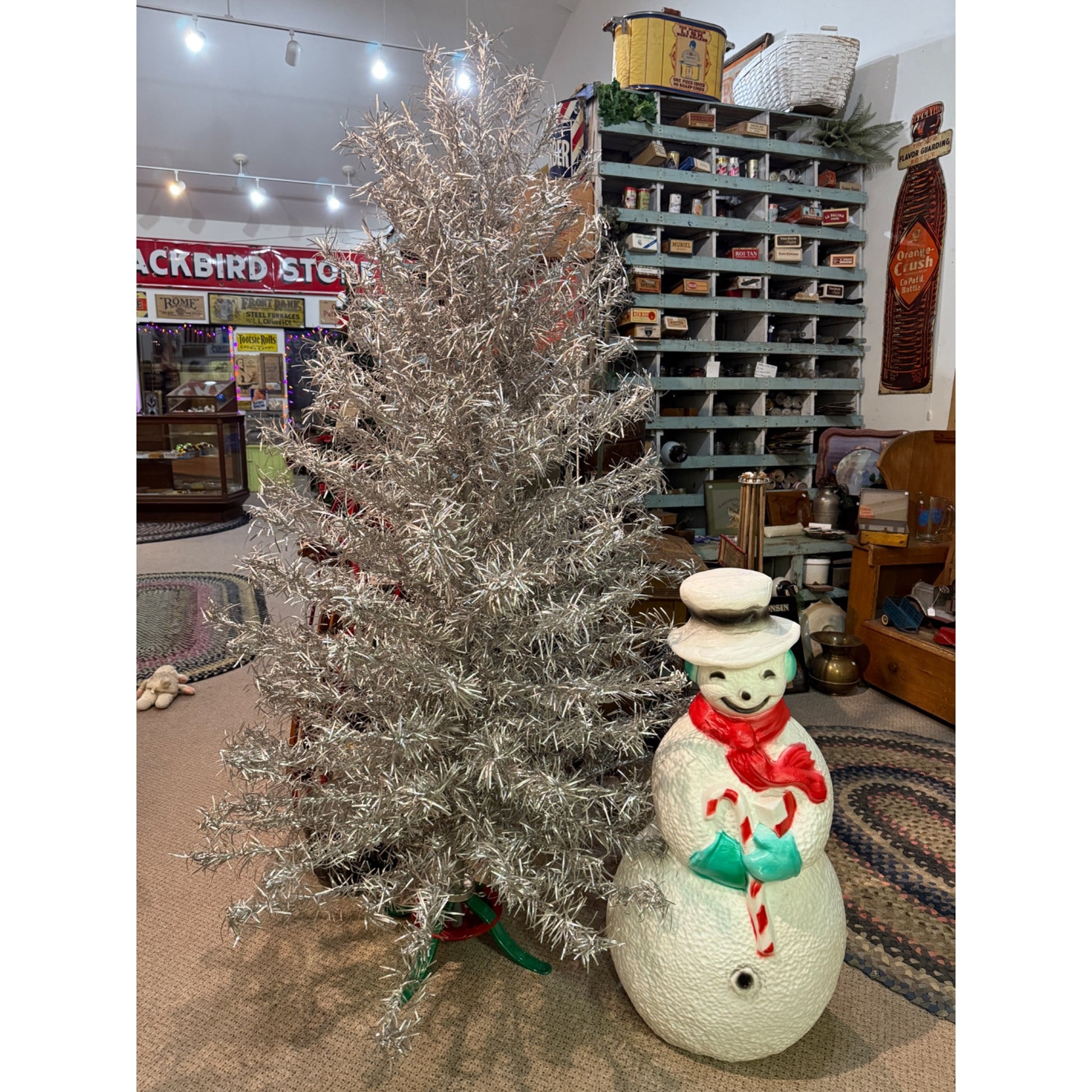 7ft Vintage Aluminum Christmas Tree Mid Century No Box