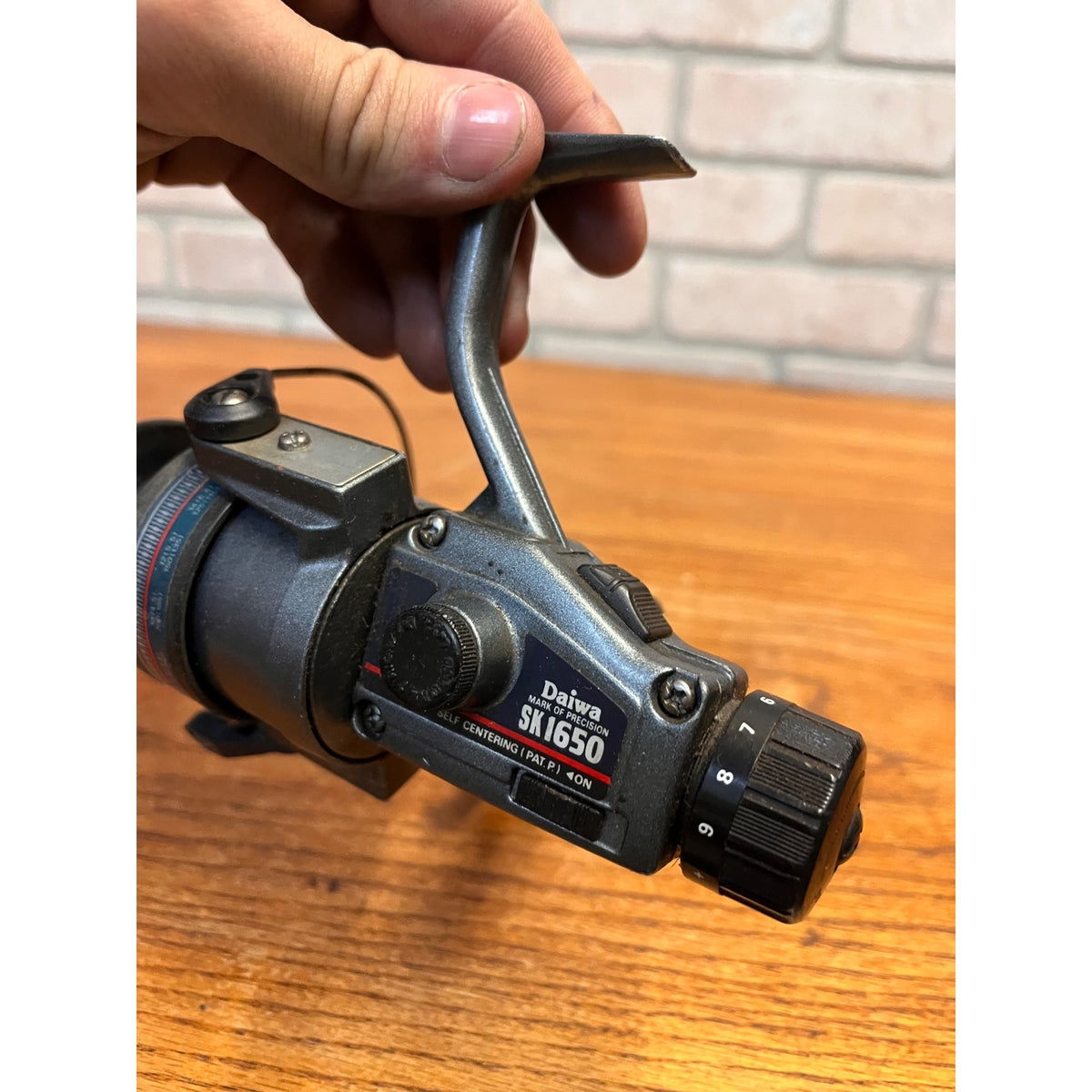 Vintage Daiwa SK1650 Open Face Spinning Fishing Reel