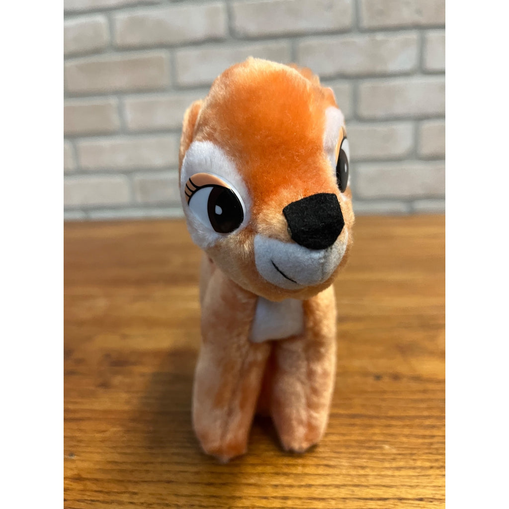 Vintage Disney Bambi Deer Plush Hardees Canasa Trading 1985 7" Standing Baby