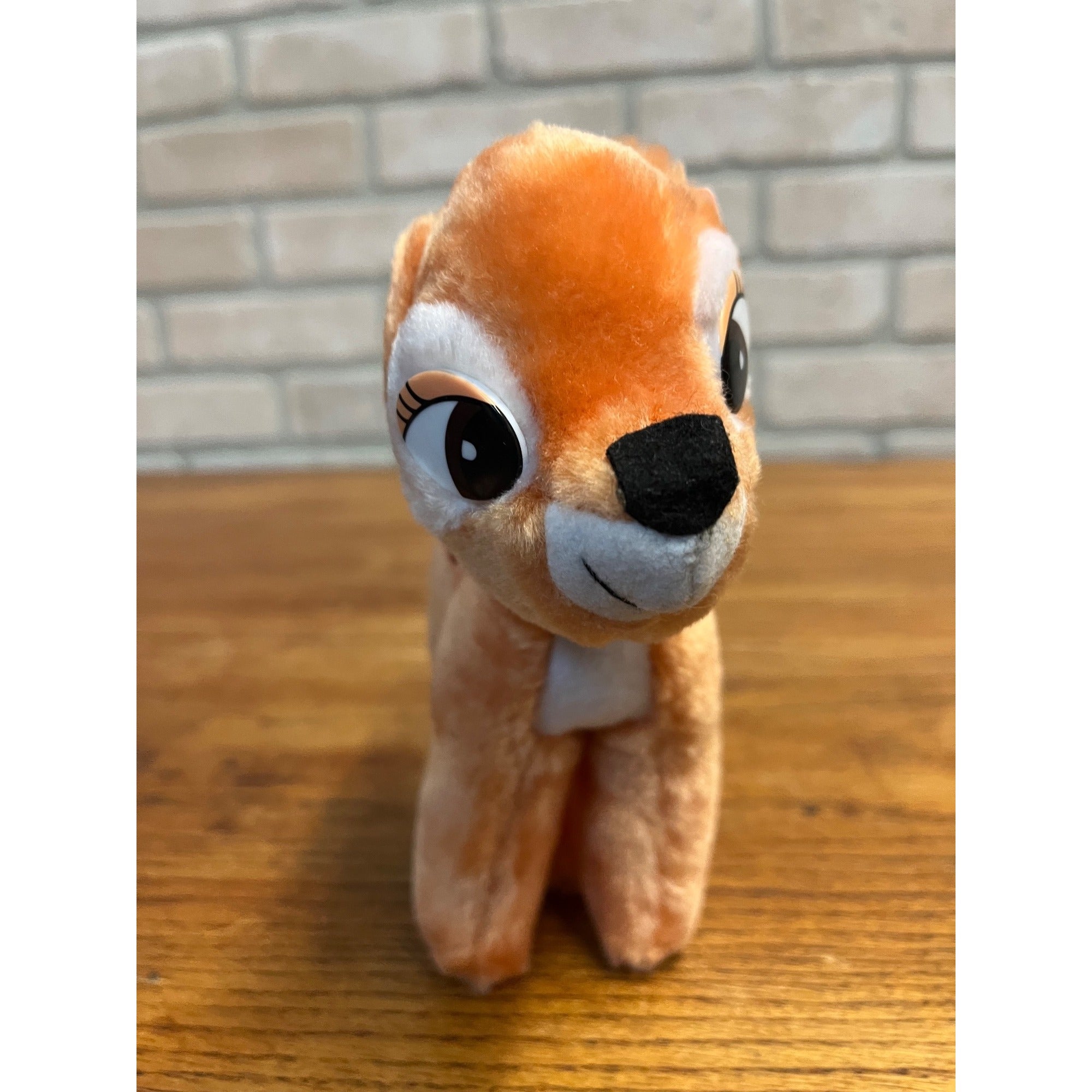 Vintage Disney Bambi Deer Plush Hardees Canasa Trading 1985 7" Standing Baby