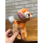 Vintage Disney Bambi Deer Plush Hardees Canasa Trading 1985 7" Standing Baby