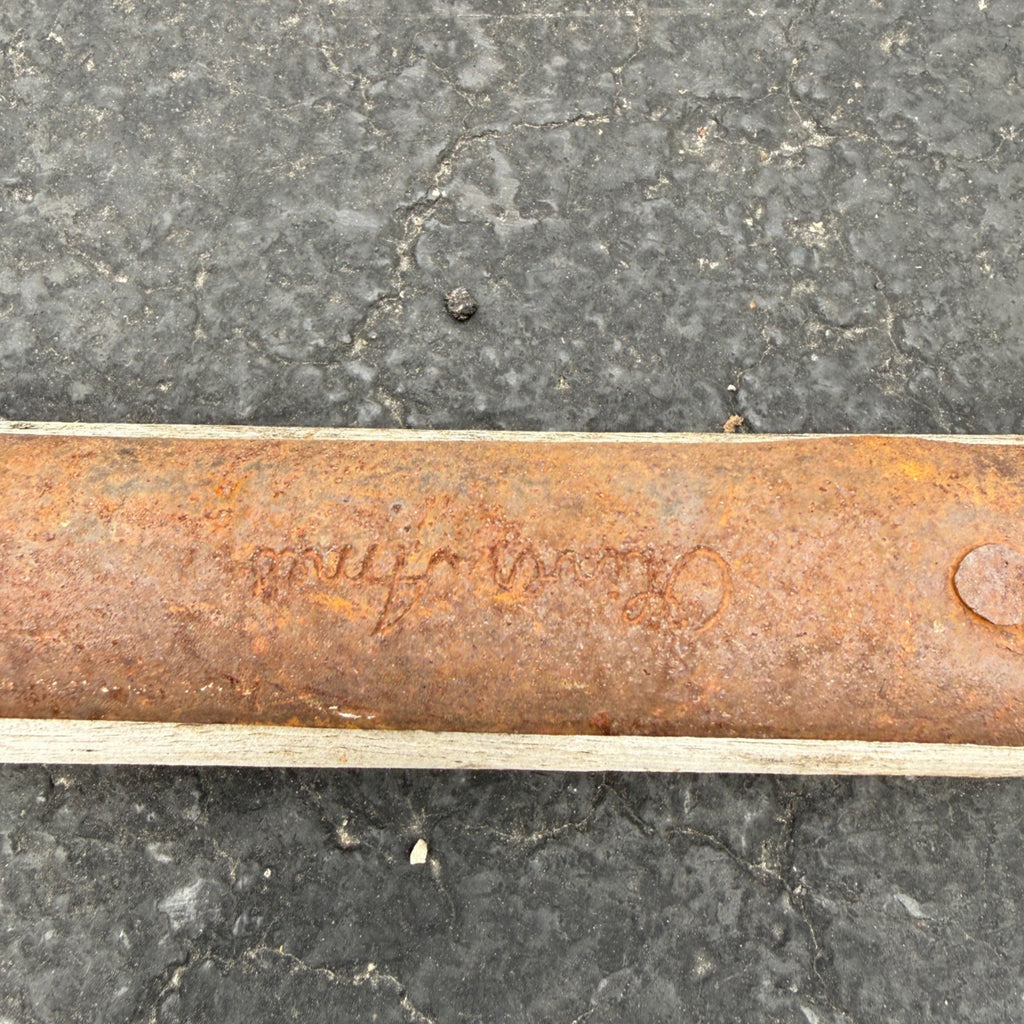 Antique Lot of 5 Telephone Pole Trench Excavating Shovel Heads Leach Oshkosh