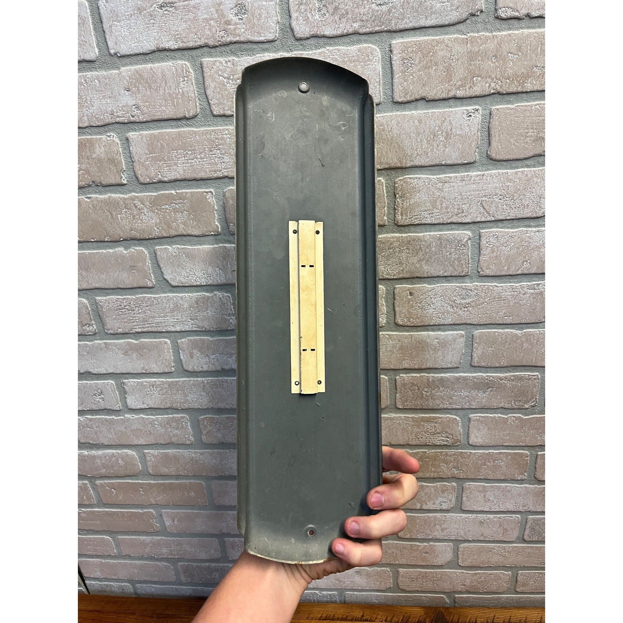Vintage Up-Town Beverages Soda Advertising Thermometer Sign Uptown