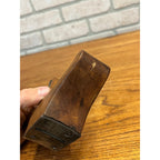 Antique c1880s Coachmakers Compass or Circular Wood Plane W/ Steel Sole