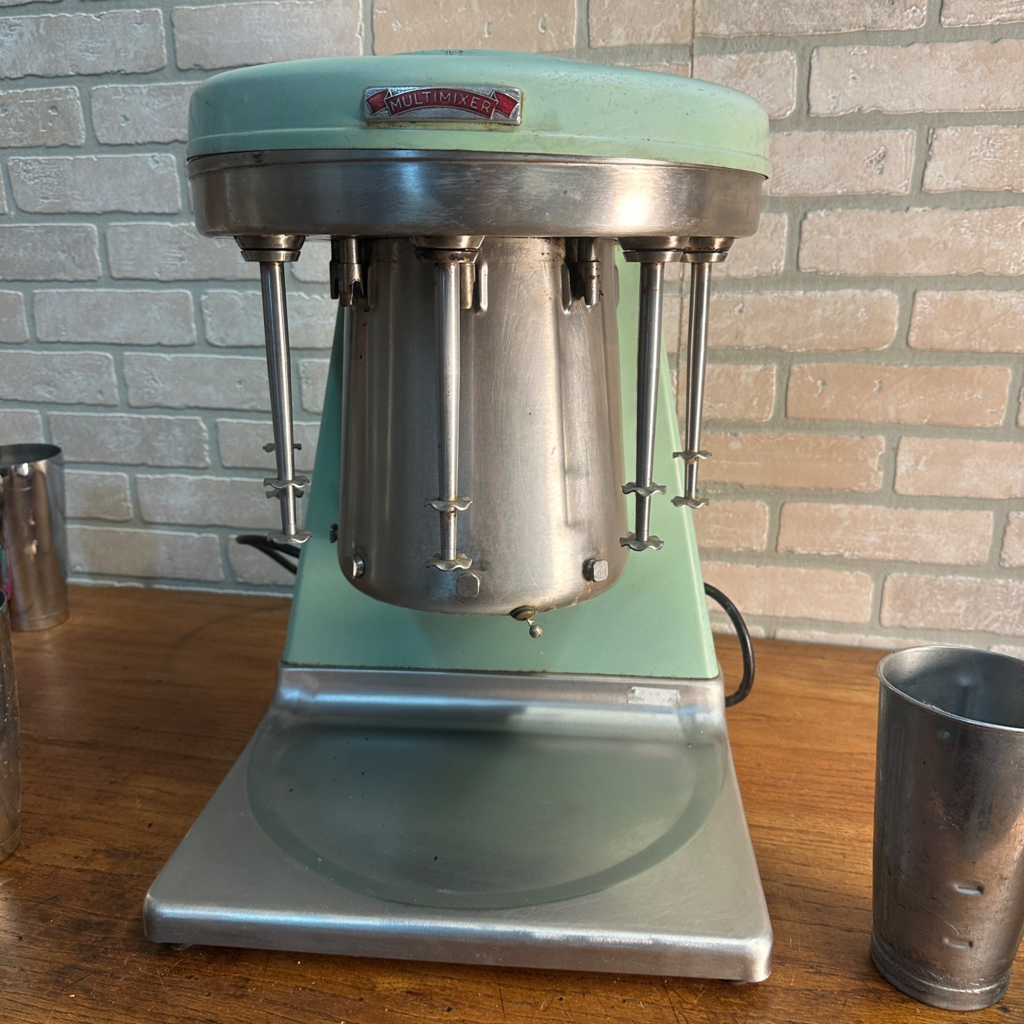 Vintage Multi-Mixer Kitchen Industrial Malt Milkshake Mixer Machine
