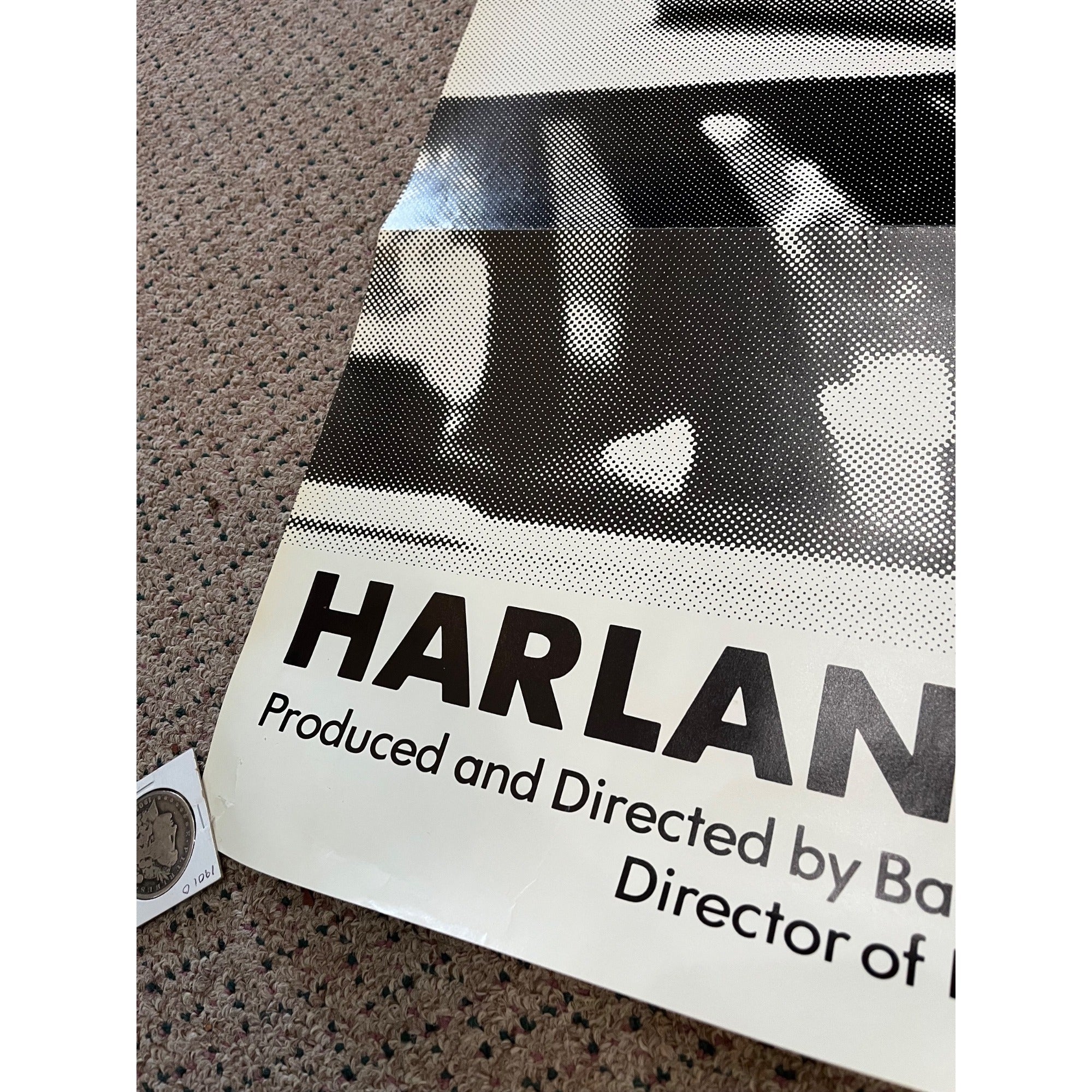 Vintage 1976 Harlan County USA One-Sheet Original Movie Poster 27x41