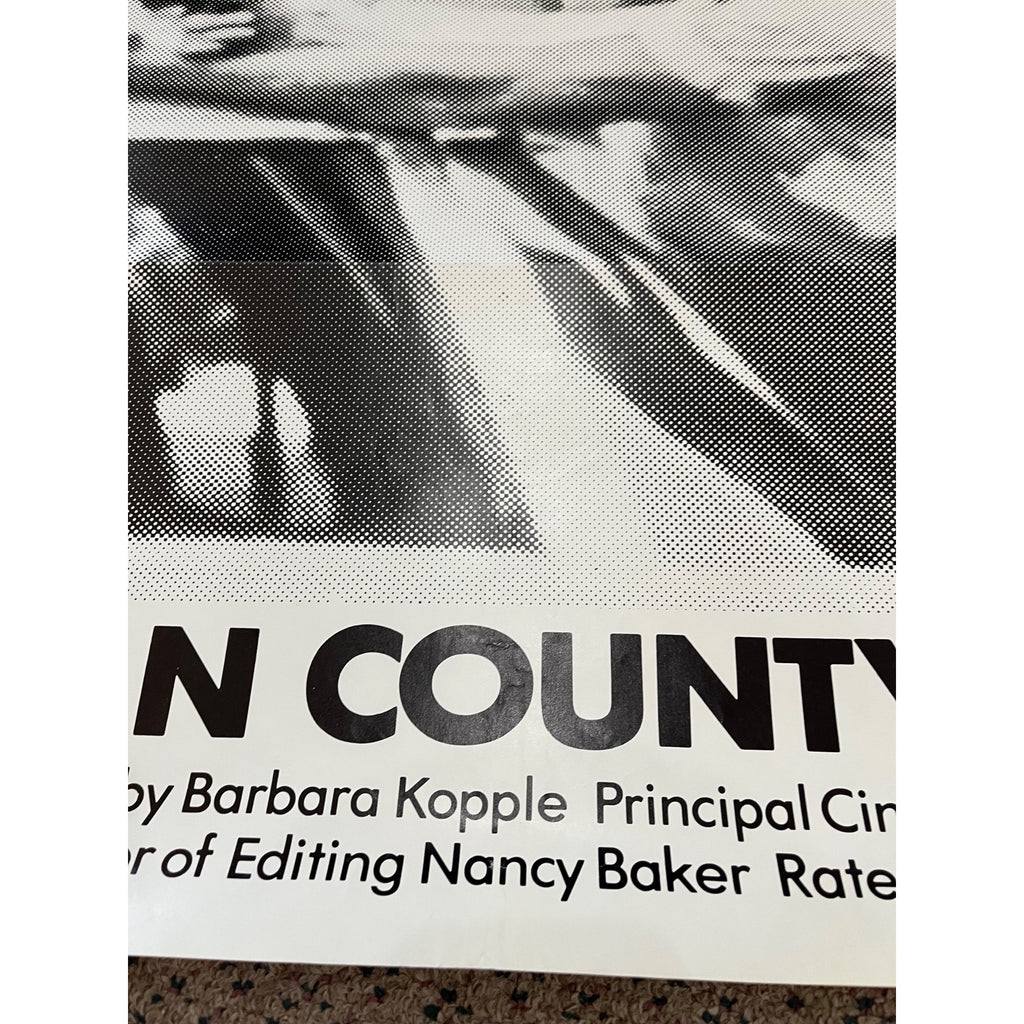 Vintage 1976 Harlan County USA One-Sheet Original Movie Poster 27x41