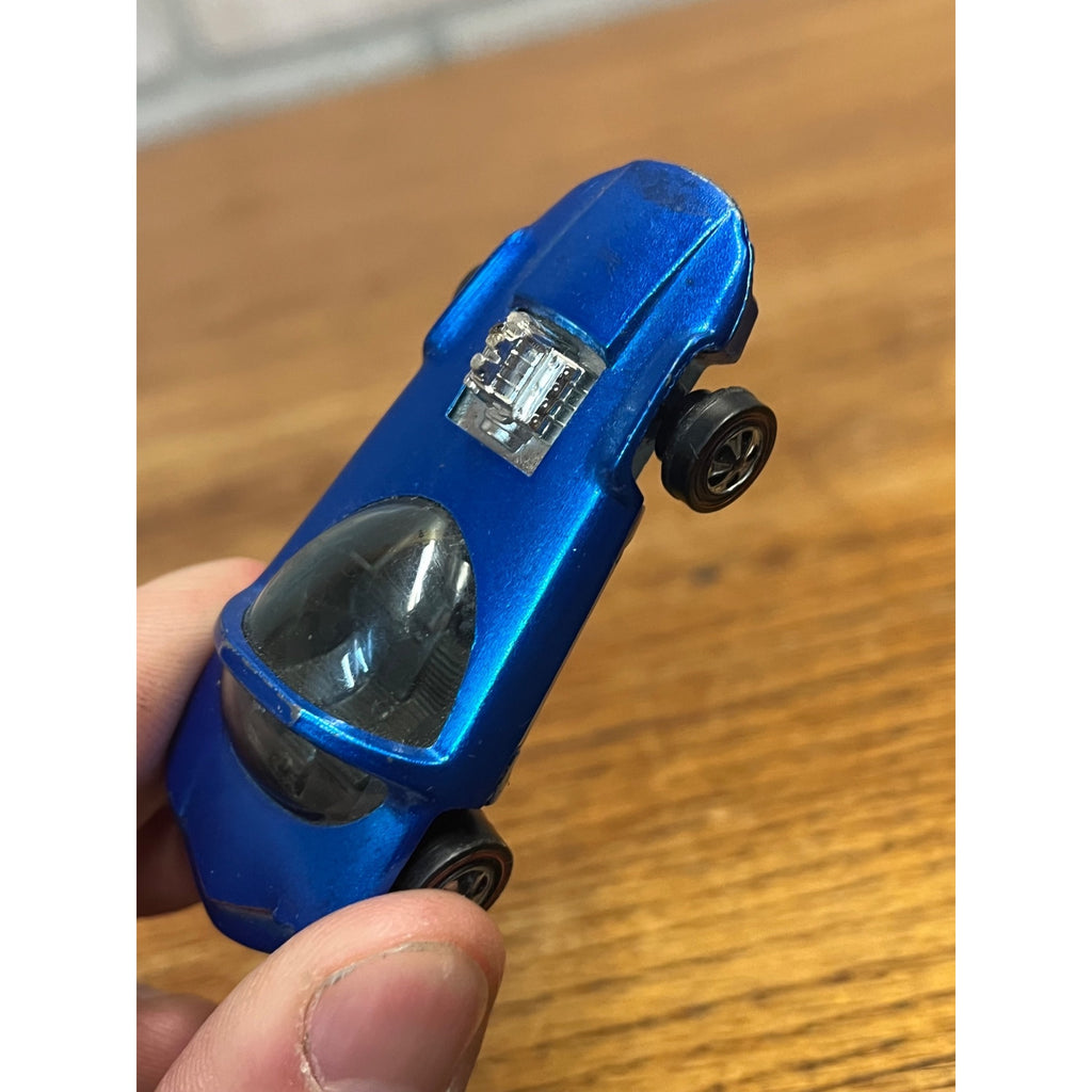 1967 Hot Wheels Redline Silhouette US Blue -- Excellent