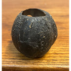 RARE Antique German Black Small Jack O'Lantern JOL Pressed Paper