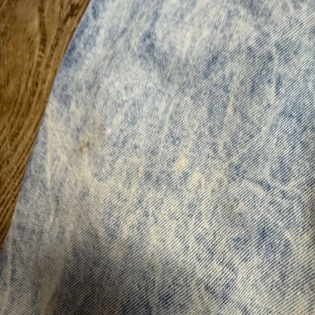 Wrangler White Acid Washed Men's Jeans 36x32 Vintage 90s Retro