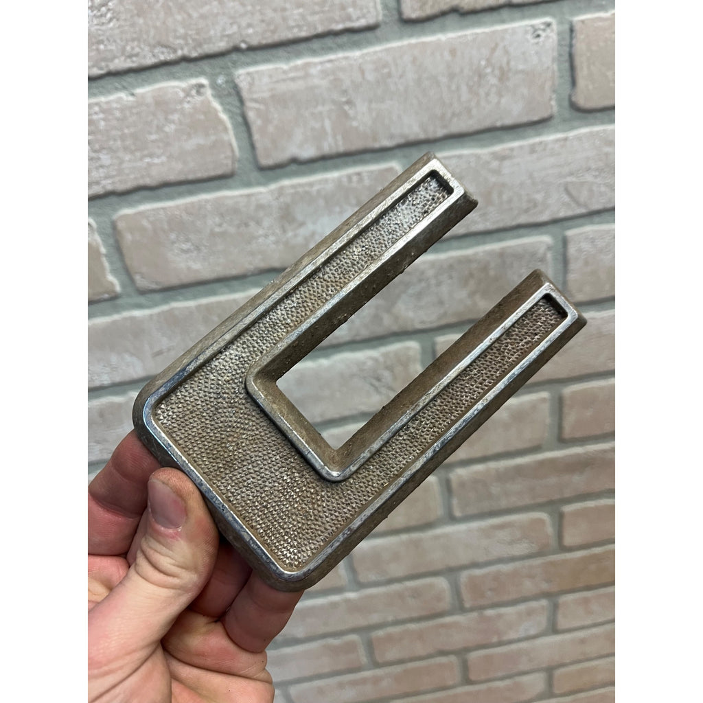 Mack Truck Metal Letter "C” Emblem - 4MR33-P3 - OEM Original Pebbled