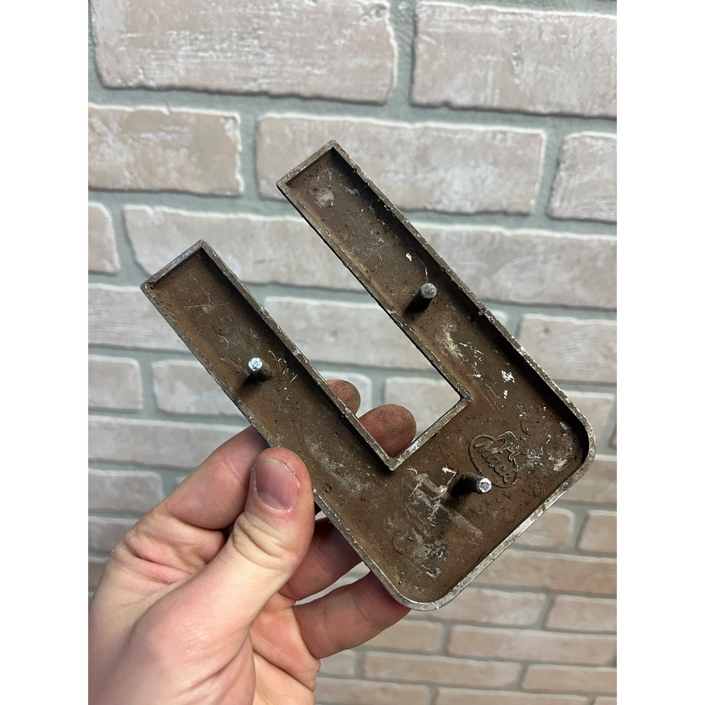 Mack Truck Metal Letter "C” Emblem - 4MR33-P3 - OEM Original Pebbled