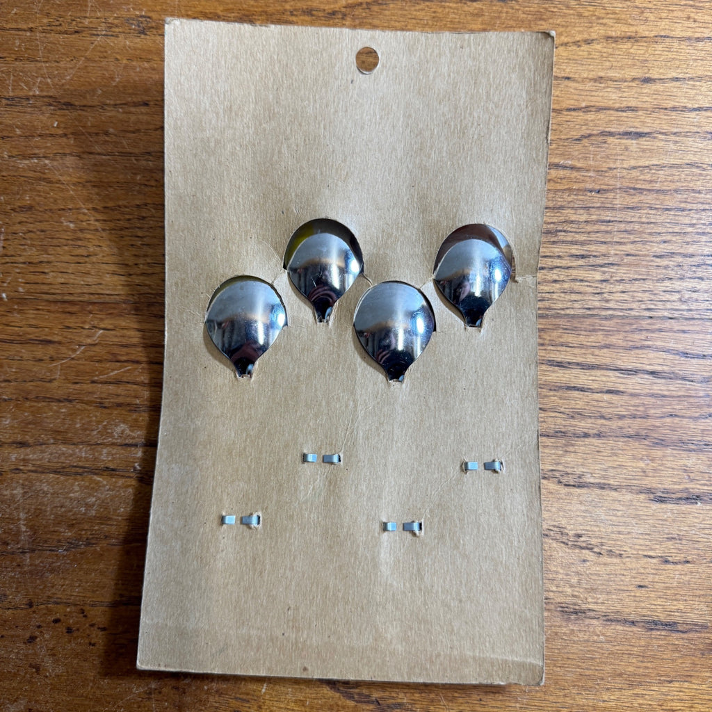 Vintage 1959 ECKO Stainless Ice Cream Spoons Set 4 NOS New Old Stock