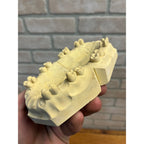 Vintage Plaster Dental Mold Human Teeth Anatomy Medical Dentist Oddities