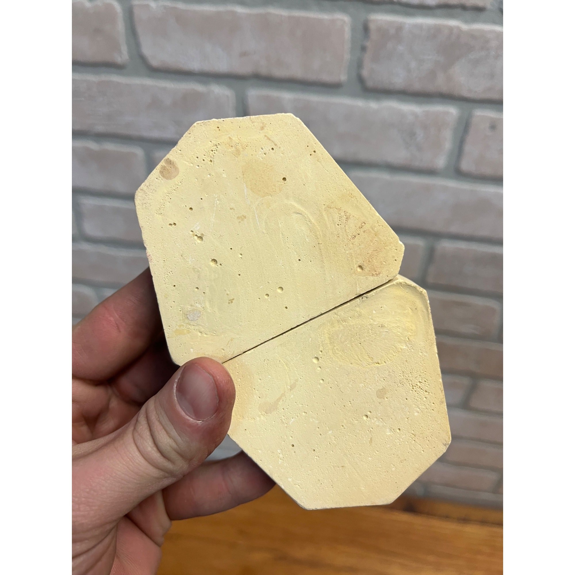 Vintage Plaster Dental Mold Human Teeth Anatomy Medical Dentist Oddities