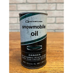 Vintage Mercury Quicksilver Snowmobile Oil 12 Fluid Ounces Pull-Tab Can SAE 20