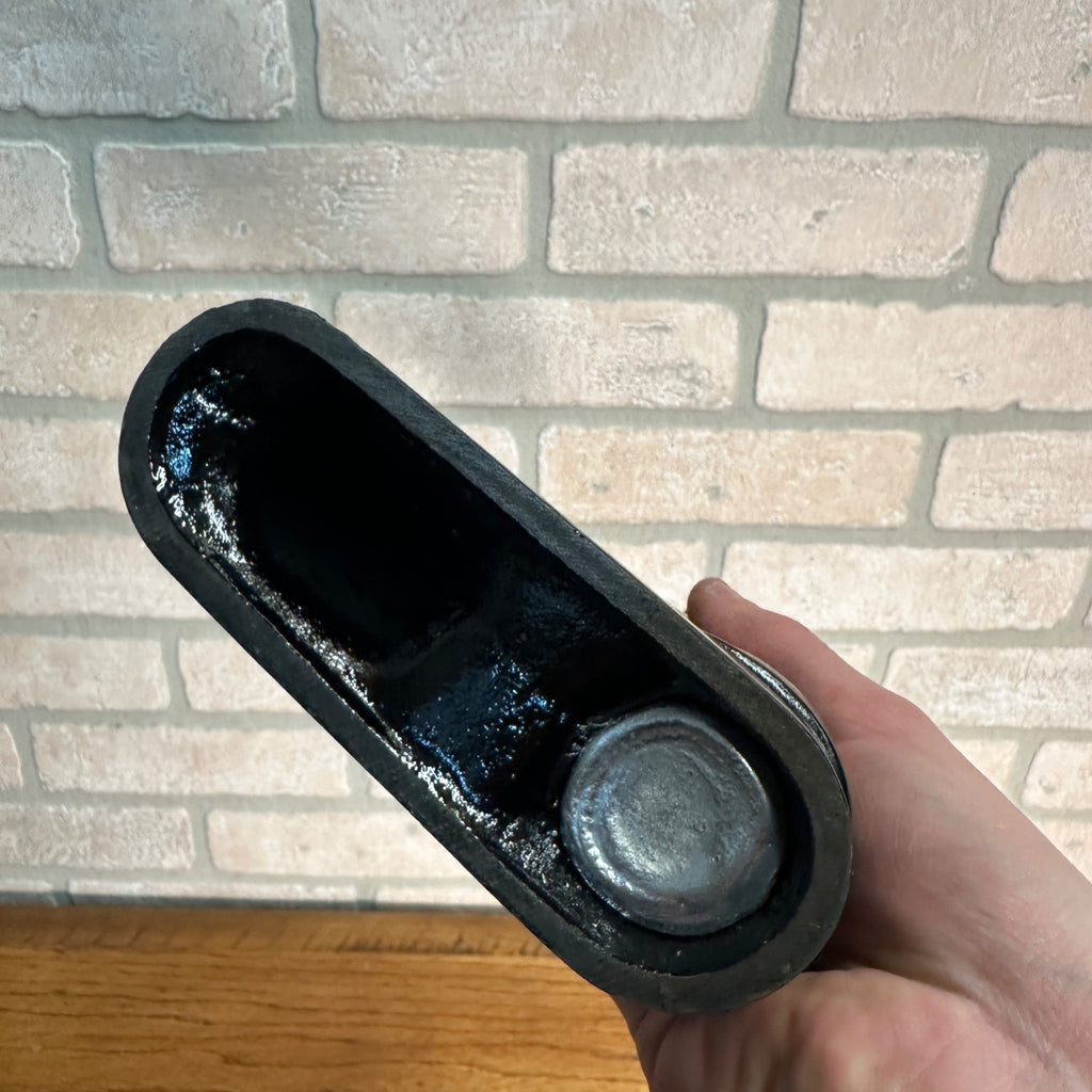 Antique Cast Iron Notary Stamp Seal -Minesota Log & Lumber Co Oregon Wis