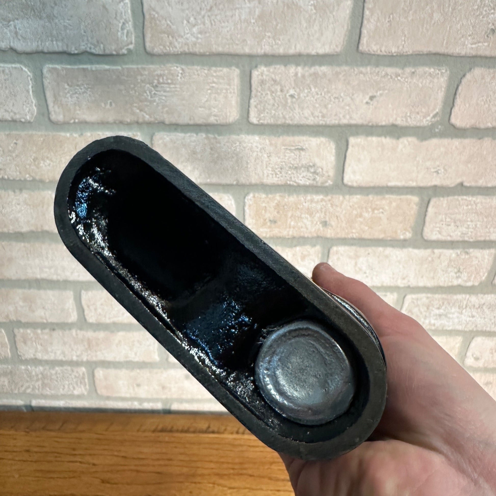 Antique Cast Iron Notary Stamp Seal -Minesota Log & Lumber Co Oregon Wis