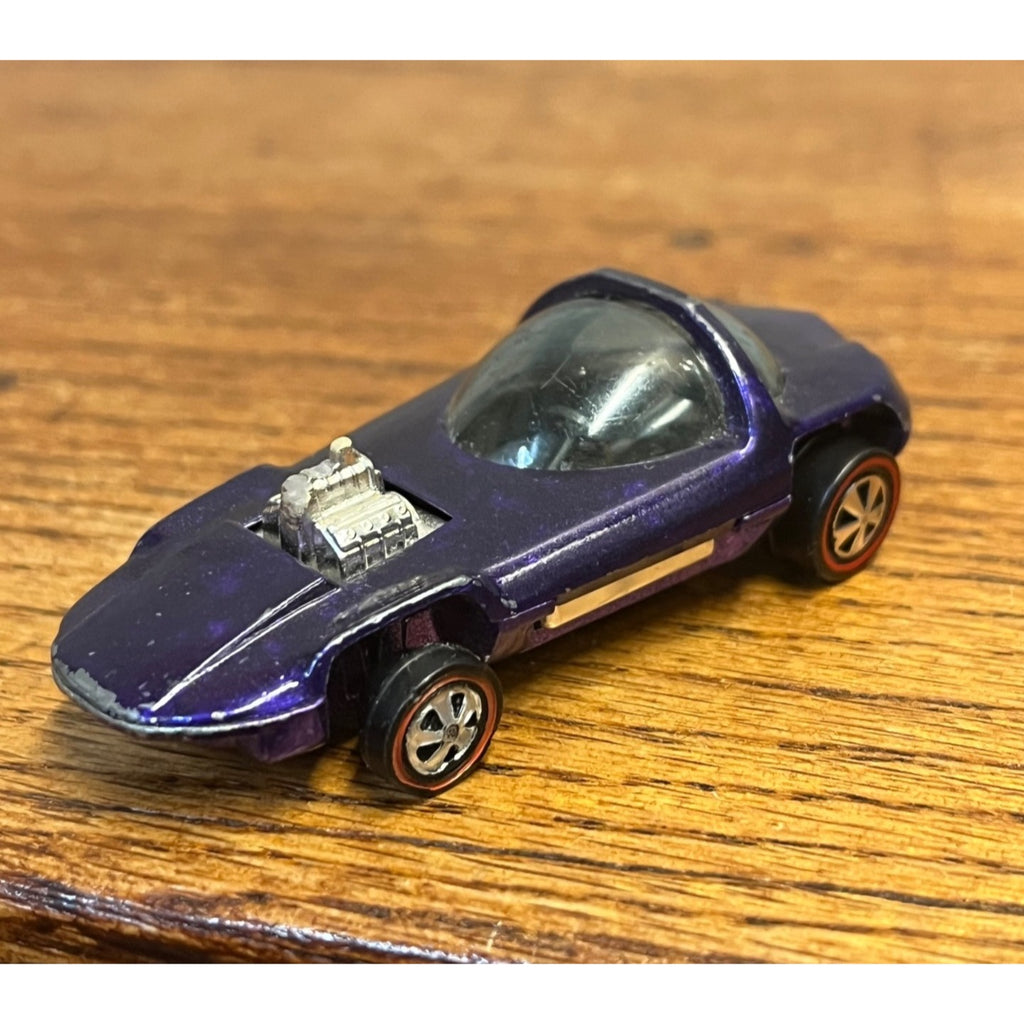 1967 Hot Wheels Redline Silhouette US Purple -- Excellent