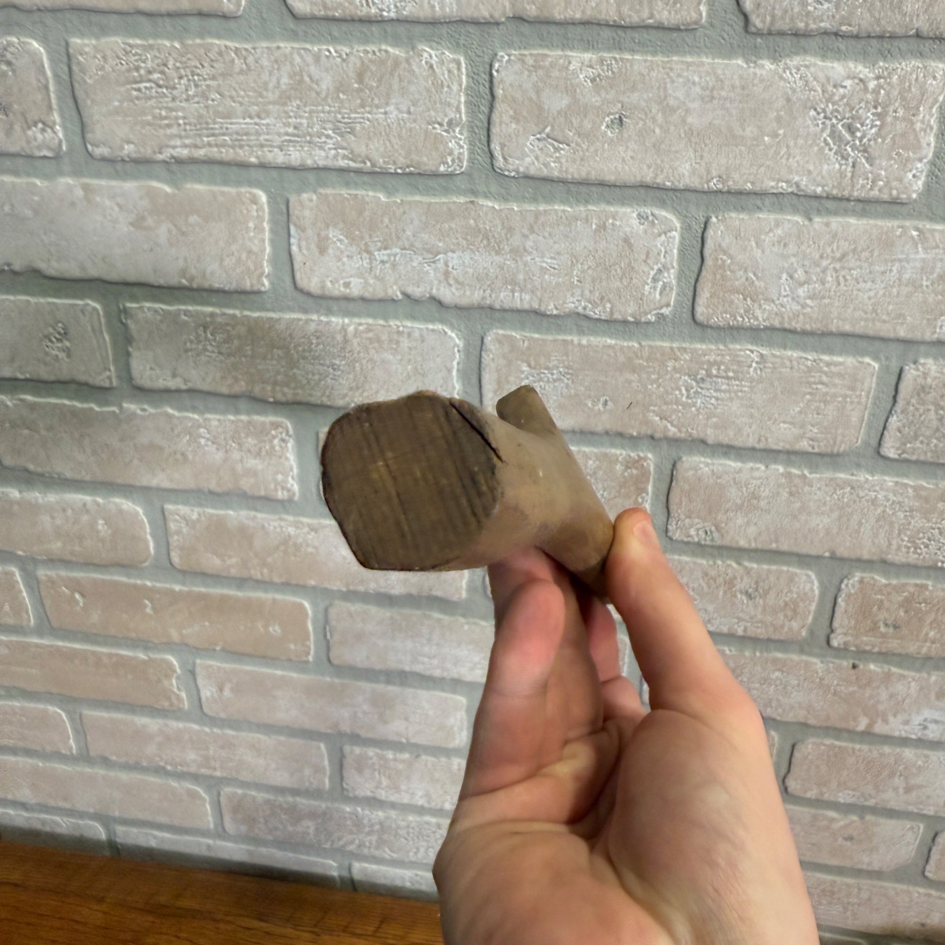 Antique Primitive 19th c Dough Bowl Scraper Kitchen Utensil Tool Farmhouse Decor
