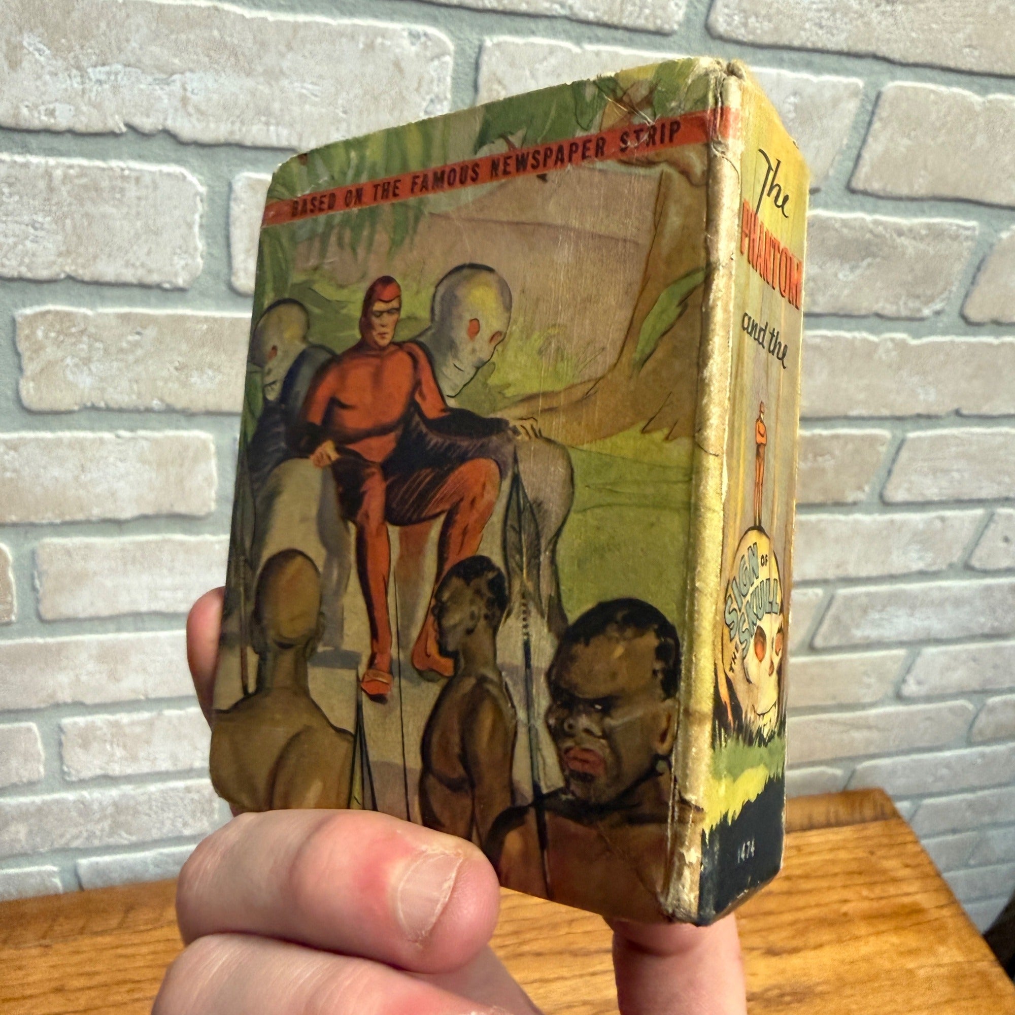 Big Little Book #1474 The Phantom & the Sign of the Skull  - Fine Condition