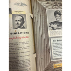 1954 Heddon Fishing Tackle Catalogue, Pamphlet and Walleye Heddon Print
