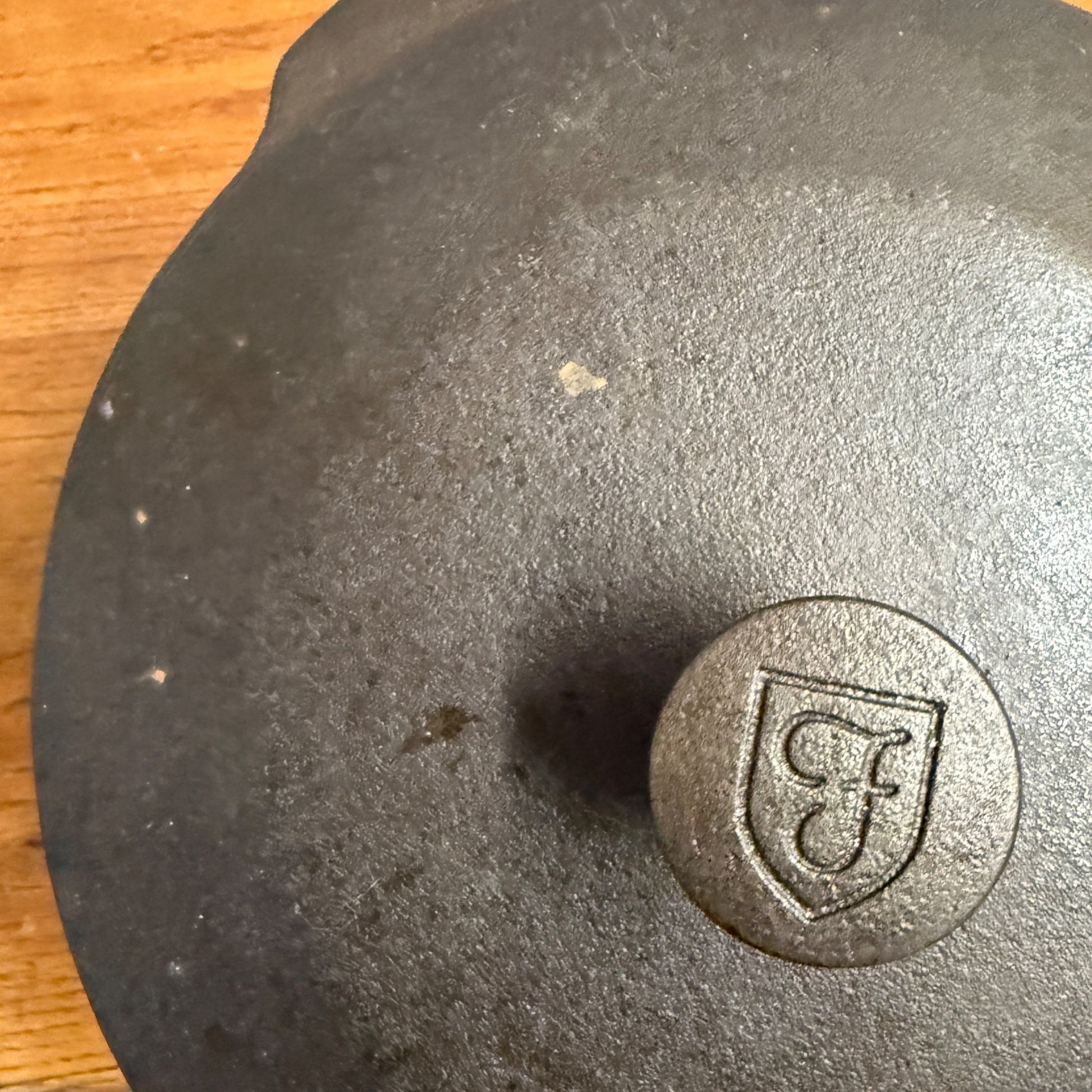 Field Company Cast Iron Skillet No. 8 With Leather Handle Cover
