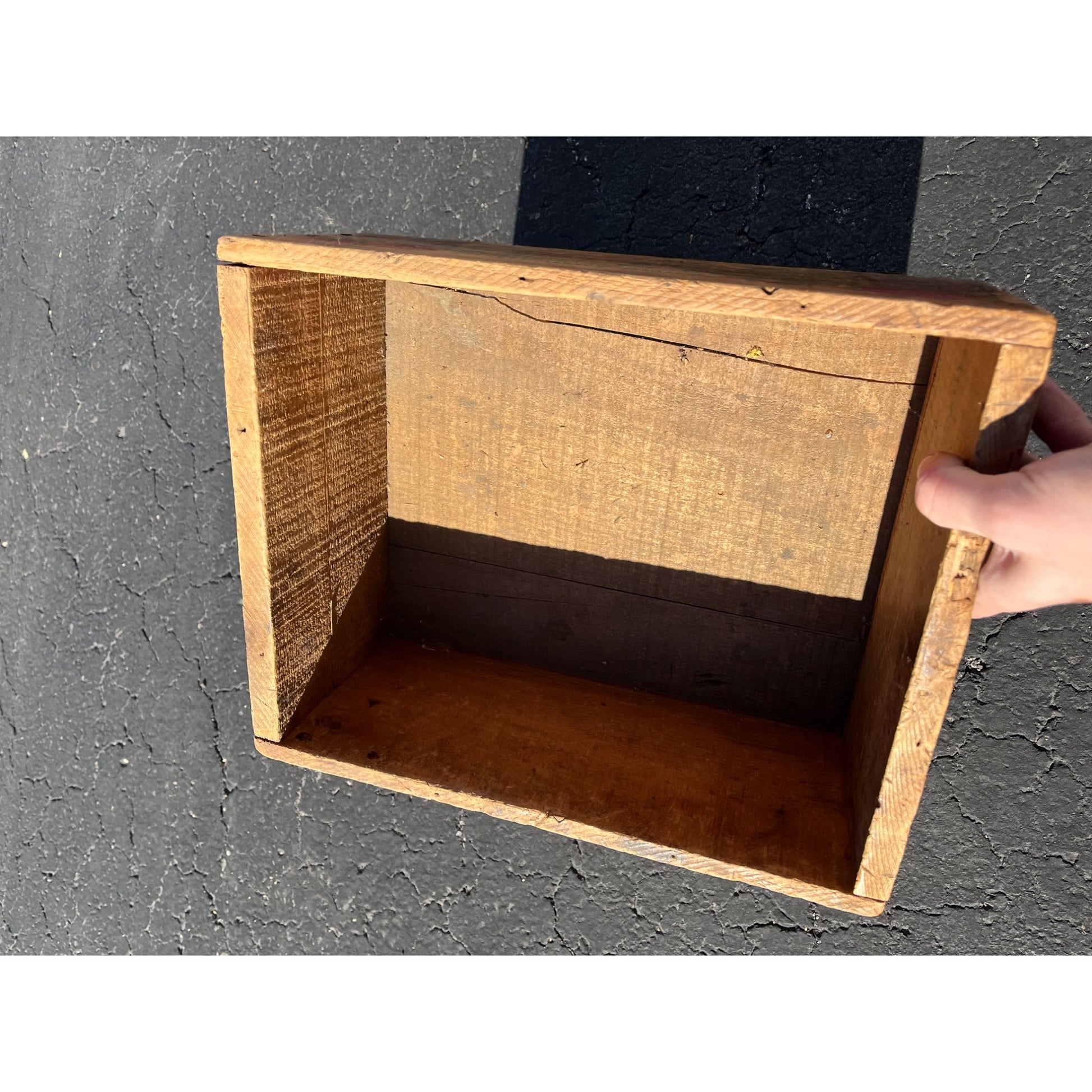 Vintage Remington Arms Wooden Ammo Box Crate .22 Long Shot DuPont Kleanbore