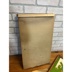 Vintage 1940s WWII Victory Bomber Poosh-M-Up Table Pinball Game w/ Original Box!