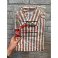 Vintage UNITOG Coca Cola Uniform Shirt Red Pin Striped 14 - 14 1/2 New NOS Coke
