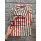 Vintage UNITOG Coca Cola Uniform Shirt Red Pin Striped 14 - 14 1/2 New NOS Coke