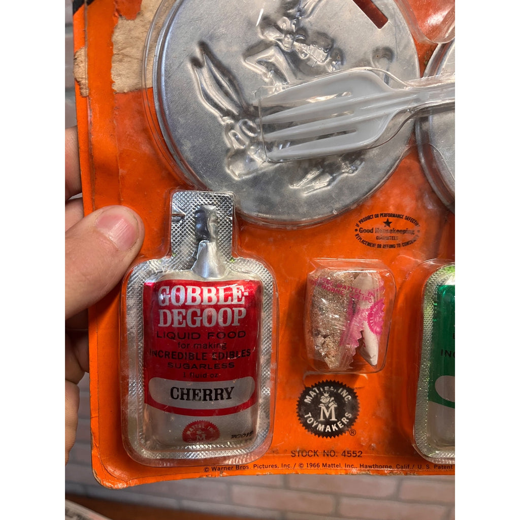 1966 Mattel Incredible Edibles Bugs Bunny Accessory Pak Gobble-Degoop Sooper Gooper