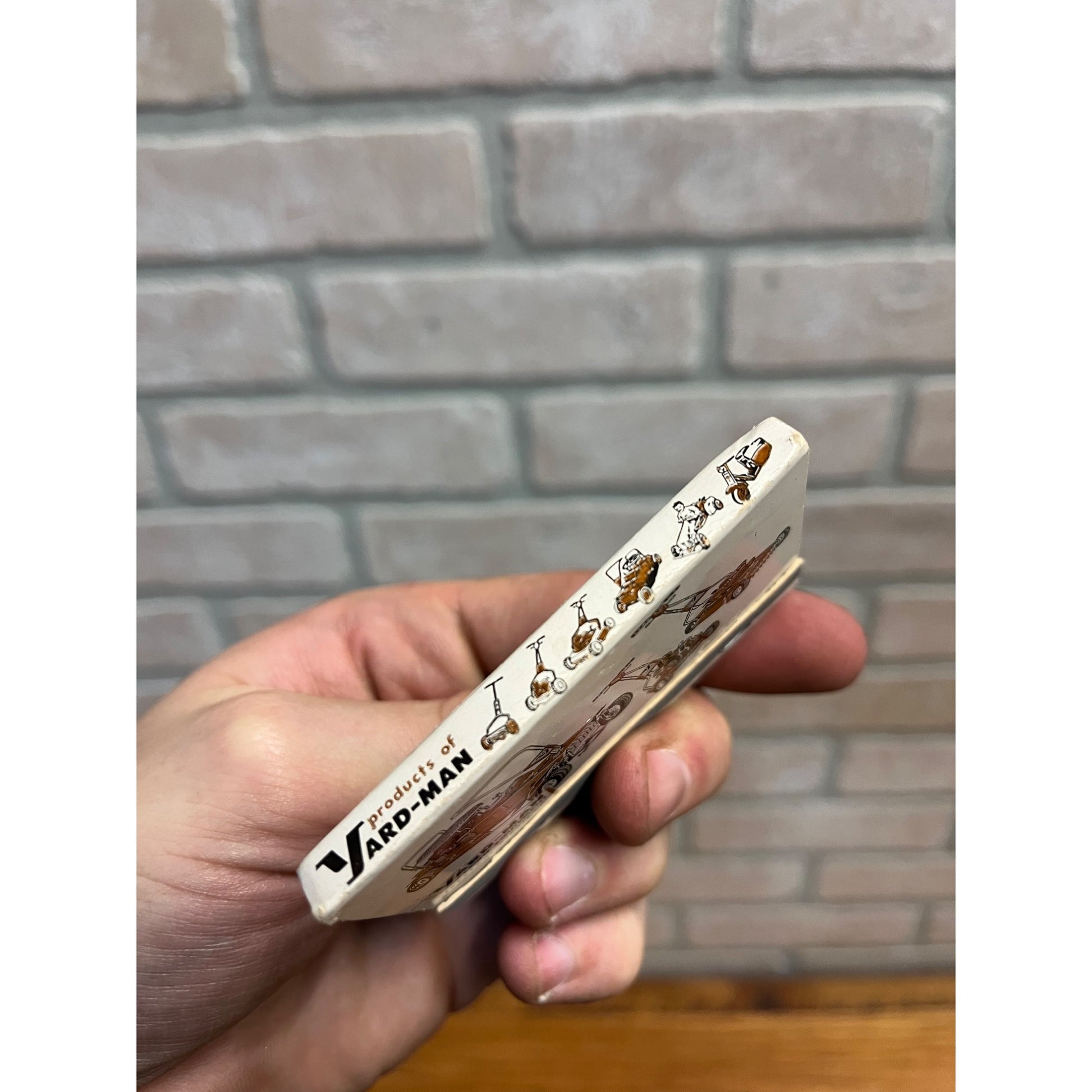 Vintage Yard-Man Lawn Equipment Motorette Matchbook Full Unused