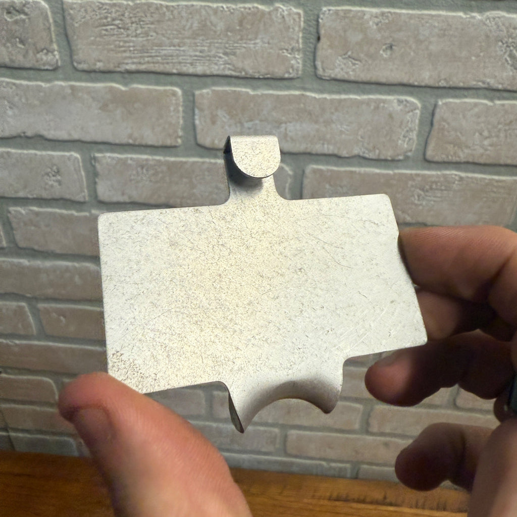 Vintage Wadhams Mobil Service Station Advertising Clip & Salt Shaker Barton Wis